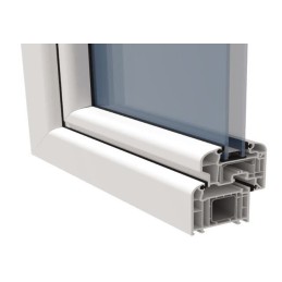 PVC-Fensterbauschrauben. Reduzierter Kopf mit 7 mm Durchmesser