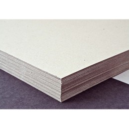 Graukarton 800 gm2, 75 x 115 cm auf Paletten-Typ Nr. 4, ungebündelt, SB gebündelt zu 100kg