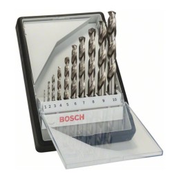 Bosch Metallbohrer-Set Robust Line HSS-G DIN 135