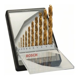 Bosch Metallbohrer-Set Robust Line HSS-TiN