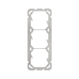 HAGER Kallysto Montageplatte 3fach vertikal