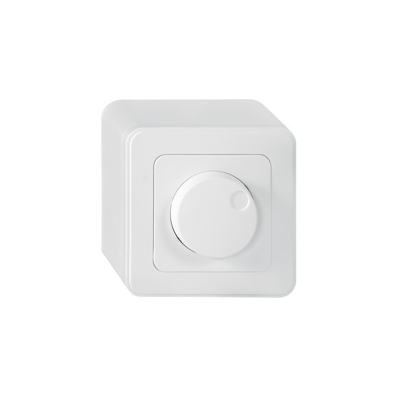 Mica4you AP Drehdimmer LED 0-100W weiss