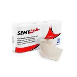 SemyTop Toilettenpapier 56 Rollen,2-lagig