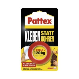 Pattex Kleben statt Bohren Spiegelklebeband 1,5 m x 19 mm