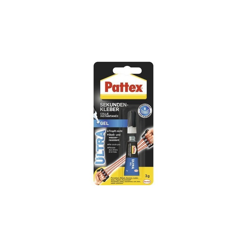Pattex Sekunden-Alleskleber Ultra Gel Tube