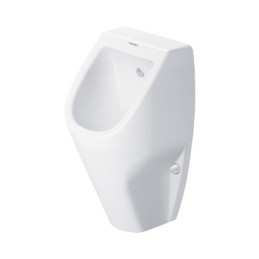Duravit D-Code Urinal ohne Spülrand mit Spüldüse Zulauf von hinten
