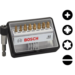 Bosch Robust Line-Sets mit Max Grip-Schrauberbits