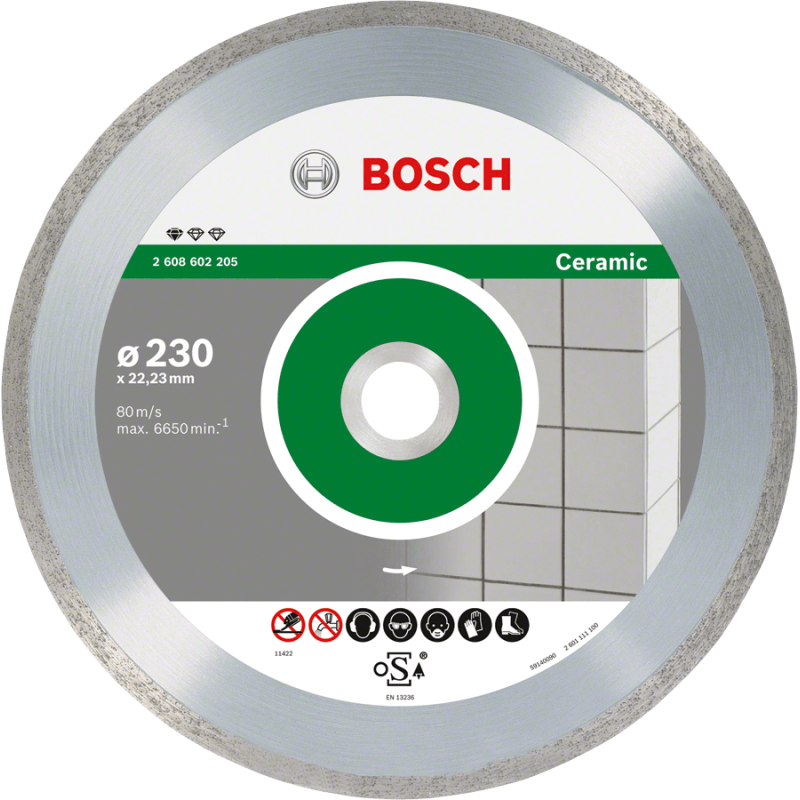Bosch Standard for Ceramic Segm. 7.5 mm