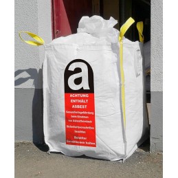 Mini Big Bag Asbest 70x70x90cm PACK(5,10,30,50,100,1000stk)