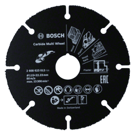 Bosch Carbide Multi Wheel Trennscheiben 100'er pack