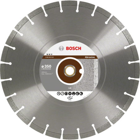 Bosch Diamanttrennscheiben Best for Abrasive Segm. 12 mm