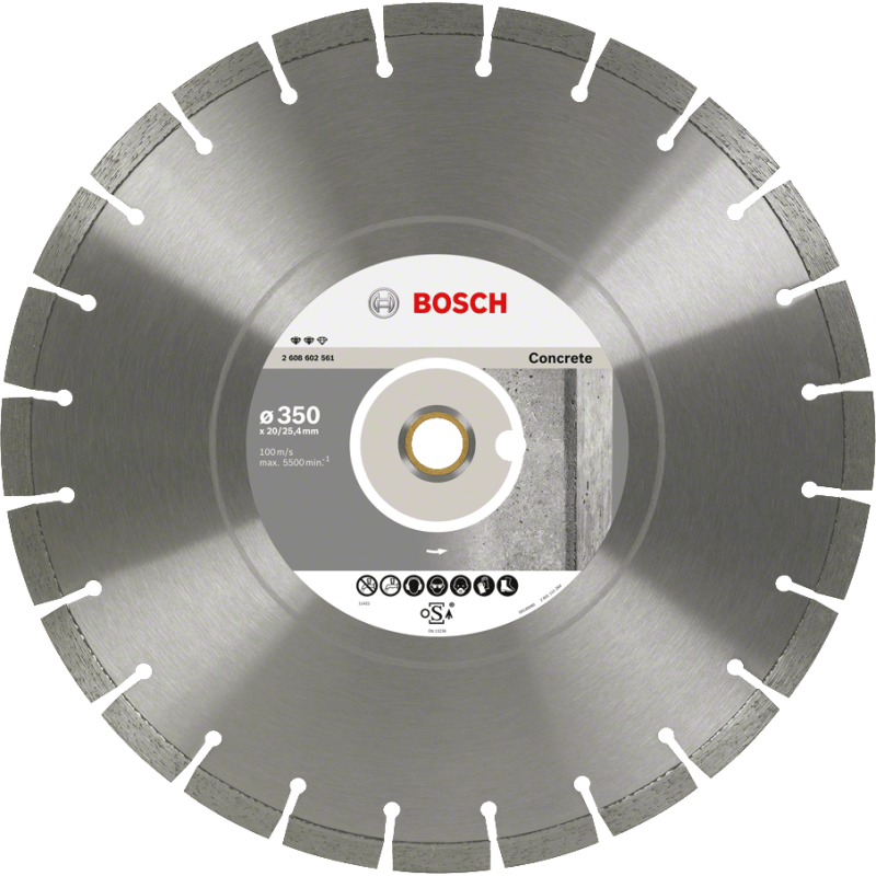 Bosch Diamanttrennscheiben Best for Concrete Segm. 12 mm
