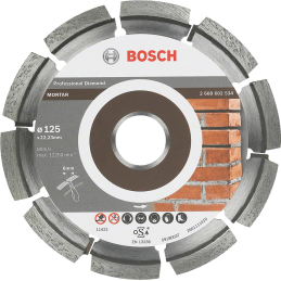 Bosch Diamanttrennscheiben Expert for Mortar Segm. 7 mm