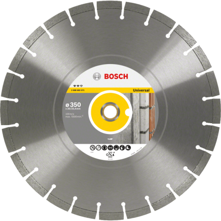 Bosch Diamanttrennscheiben Expert for Universal Segm. 12 mm