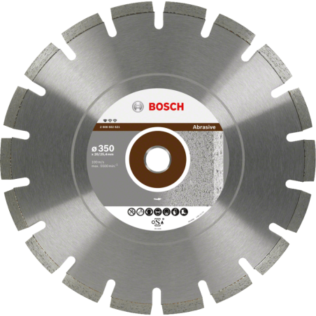 Bosch Diamanttrennscheiben Standard for Abrasive Segm. 12 mm