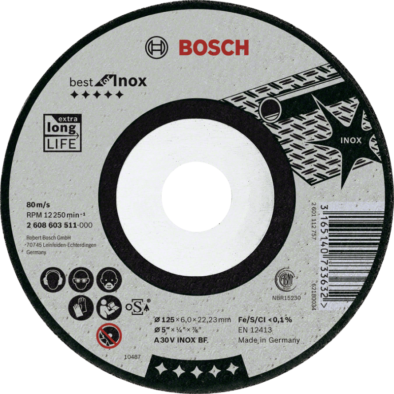Bosch Schruppscheibe Best for Inox
