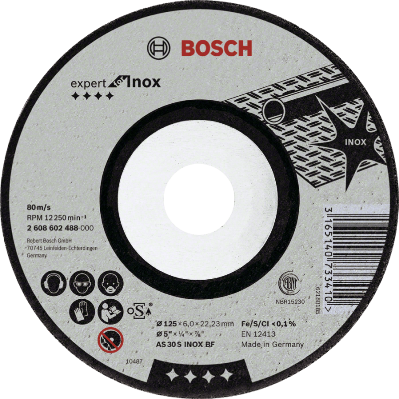 Bosch Schruppscheibe Expert for Inox