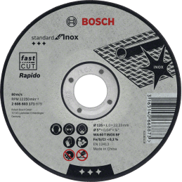 Bosch Trennscheiben Standard for Inox 100'er pack