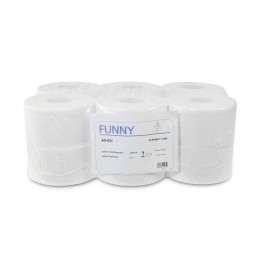 Funny Jumbo-Toilettenpapier 12 Rollen,2-lagig