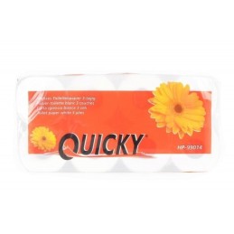 Quicky Toilettenpapier 48 Rollen,3-lagig